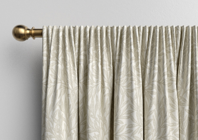 William Morris At Home Willow, Jute - Made to Measure Curtains - Image 9